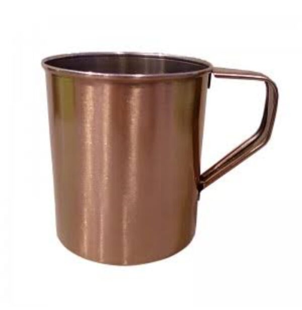 Caneca Rosé Inox Cobre Drink Bebidas 500ml Bebida