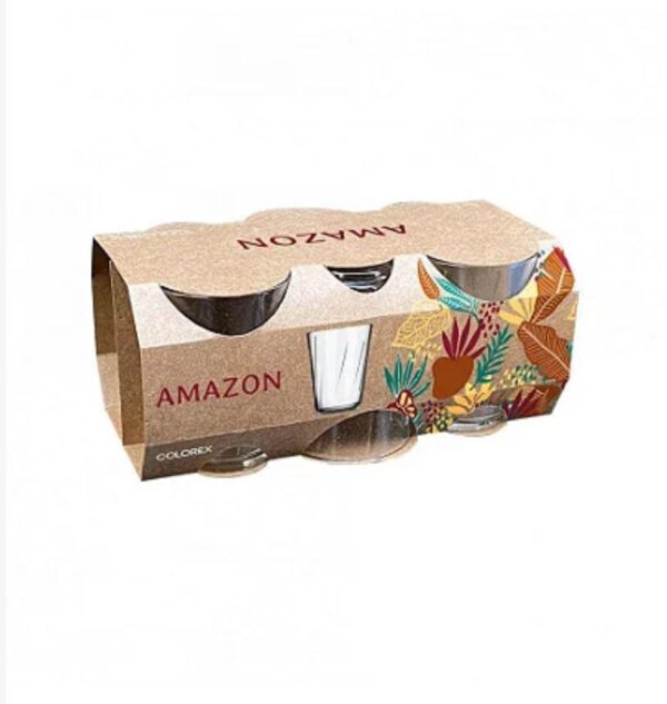 Jogo De Copos 190ml Presente De Casamento Amazon Kit C/ 6
