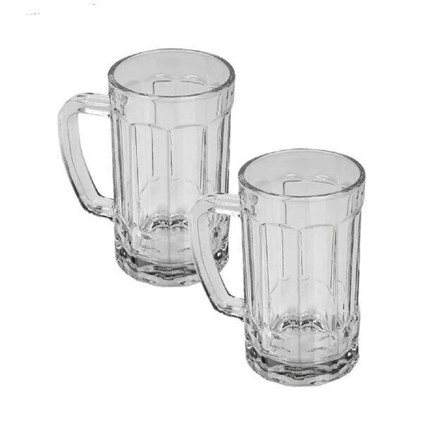 Conjunto 2 Canecas Chopp Vidro