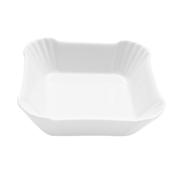 Petisqueira Porcelana quadrada 9,8cm