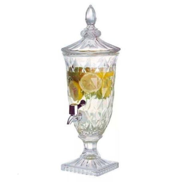 SUQUEIRA DE VIDRO DIAMOND 2 LITROS 45CM