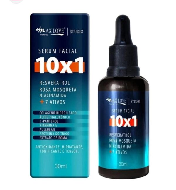 Sérum Max Love Facial Para O Rosto 10 Para Todos Os Tipos De Pele De 30ml/30g