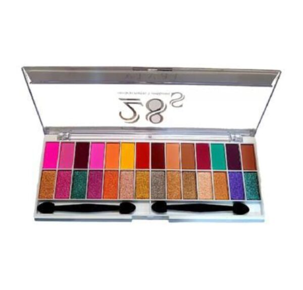 Paleta de Sombras 28 Cores Vivai Cores Vibrantes mattes e Cintilantes